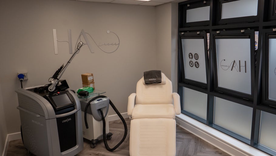 HA Laser and Skin Studio Southampton in Hedge End boasts state-of-the-art laser equipment for skin treatments.