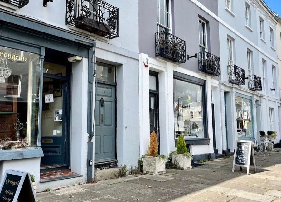 Street view of Future Skin Injectables with Karen Brereton Aesthetics, Cheltenham, England, GB.