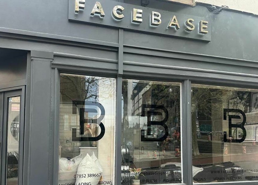 Front view of Face Base Brighton, a beauty salon in Brighton And Hove, England, GB.
