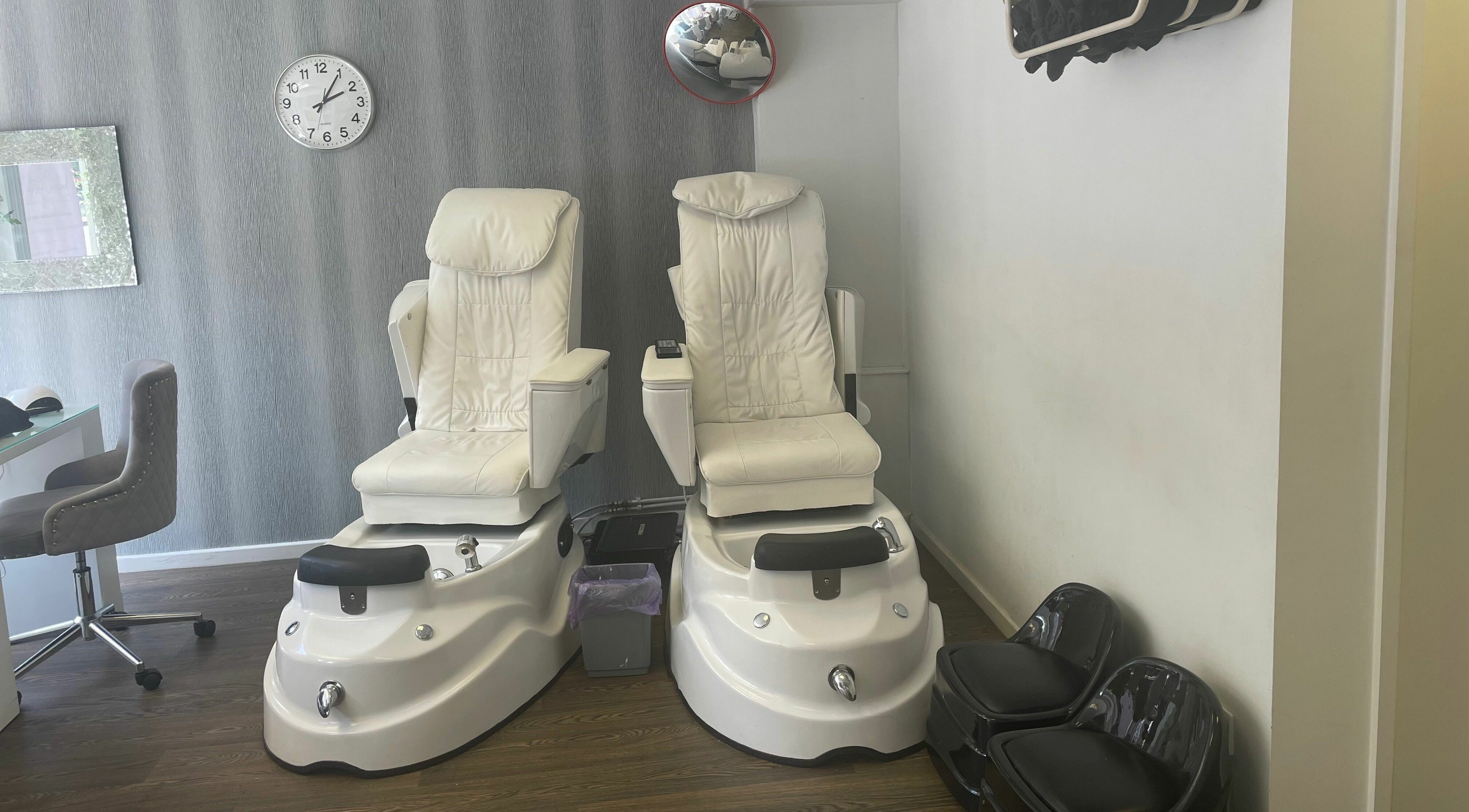 Luxury pedicure chairs at Beauty Within | Stevenage, offering top-notch wellness experiences in Stevenage, England, GB.