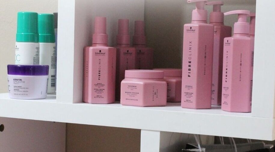 Elysian Escape Day Spa in Germiston, Gauteng, ZA offers premium hair care products for a luxurious experience.