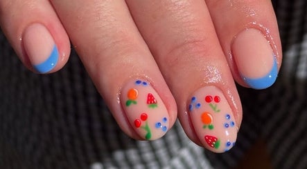 Colorful fruit nail art from Nailed It by Amelia, Cheslyn Hay, England, GB offers a fresh and vibrant style.