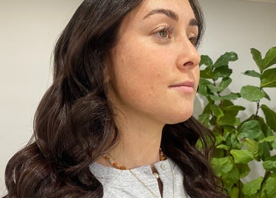 Stylish brunette hairstyle at Kalon Hair Perth, Perth, Western Australia, AU, enhancing natural beauty.