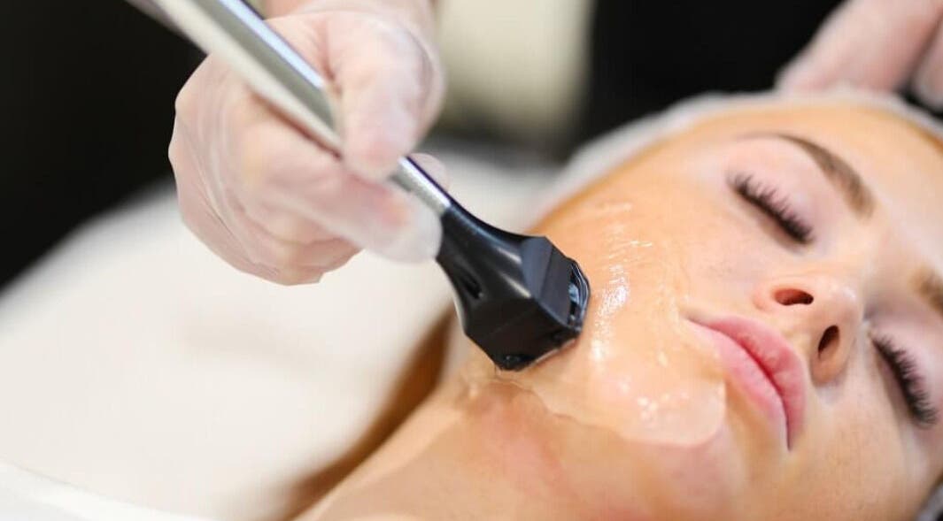 Facial treatment at Evolve Aesthetics and Skin Marmion, enhancing skin health in Marmion, Western Australia, AU.