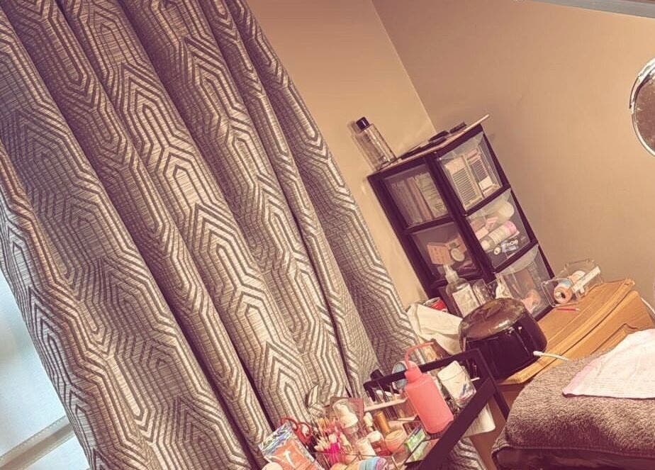 Beauty station at Backlashedbeautyx, County Donegal, County Donegal, IE, showcasing tools and decorative elements.