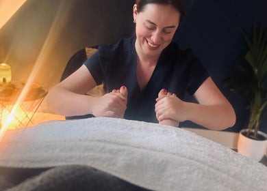 Relaxing foot massage at Chill Well-Being, Maidstone, England, GB. Discover ultimate wellness and tranquility.