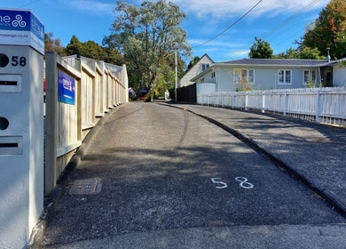 Entrance to Prime Massage Therapy, West Auckland, nestled in picturesque Auckland, NZ neighborhood.
