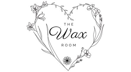 The Wax Room logo with floral heart design at Beauty by Pippa, Burton upon Trent, England, GB.