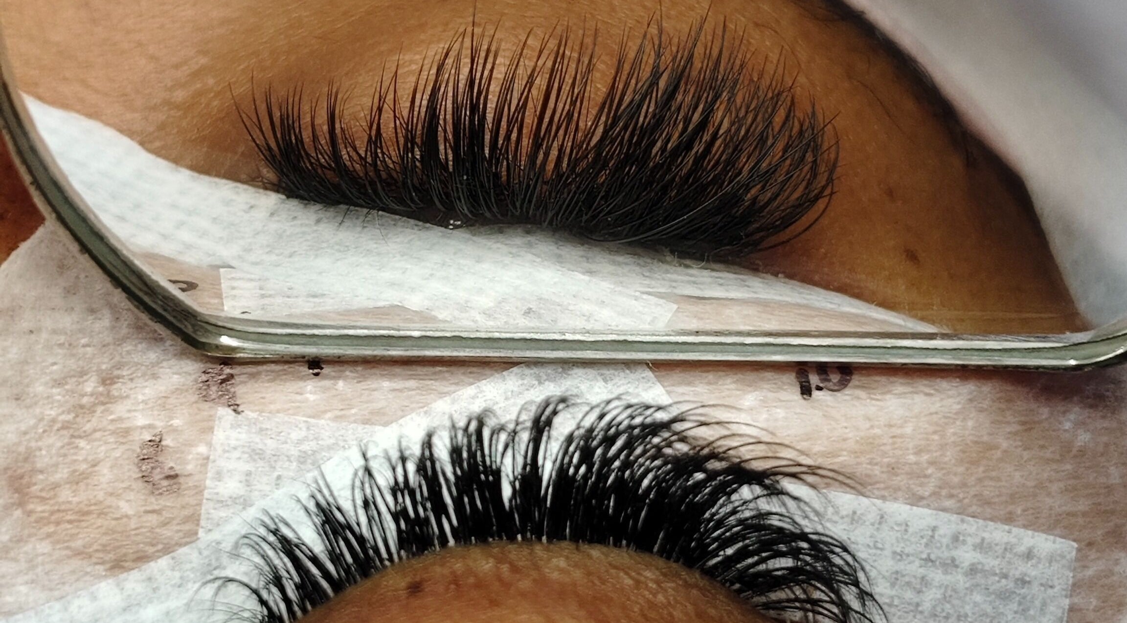 Close-up of lashes from Lashes by Jodene in Kempton Park, Gauteng, ZA showcasing their expert extension work.
