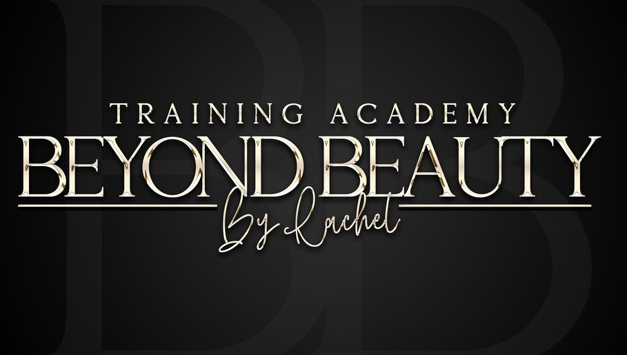 Logo of Beyond Beauty Training Academy in Glasgow, Scotland, GB on a sleek black background.