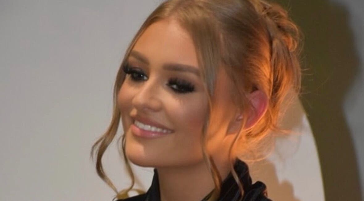 Smiling person with styled hair at Beyond Beauty Training Academy, Glasgow, Scotland, GB.