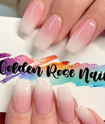 Golden Rose Nails 2paveikslėlis