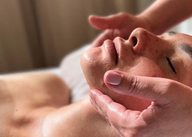 Relaxing facial massage at Siberica Body&Mind Studio in Gosford, New South Wales, AU.