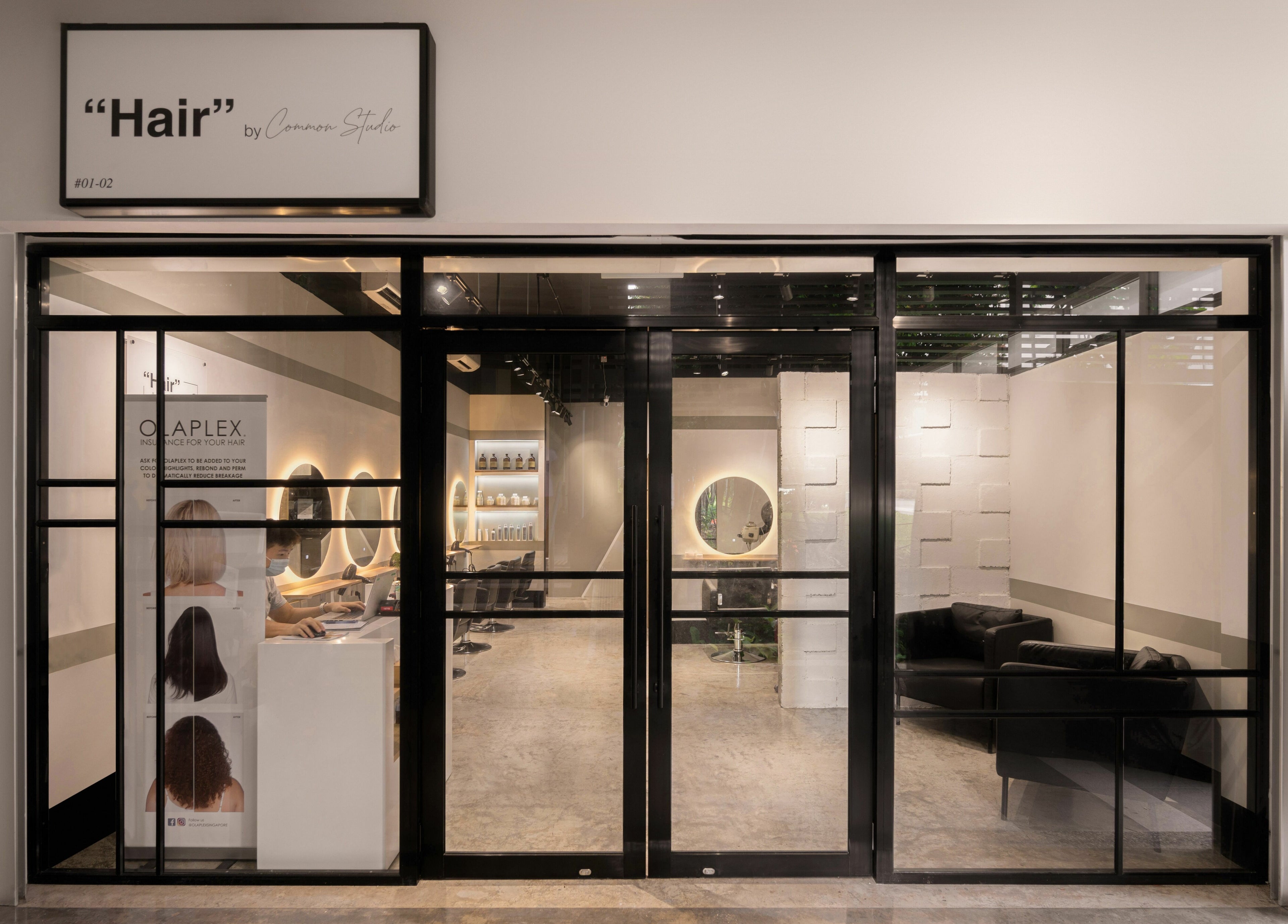 Elegant facade of Hair by Common Studio - Queenstown located in Singapore, Singapore, SG.