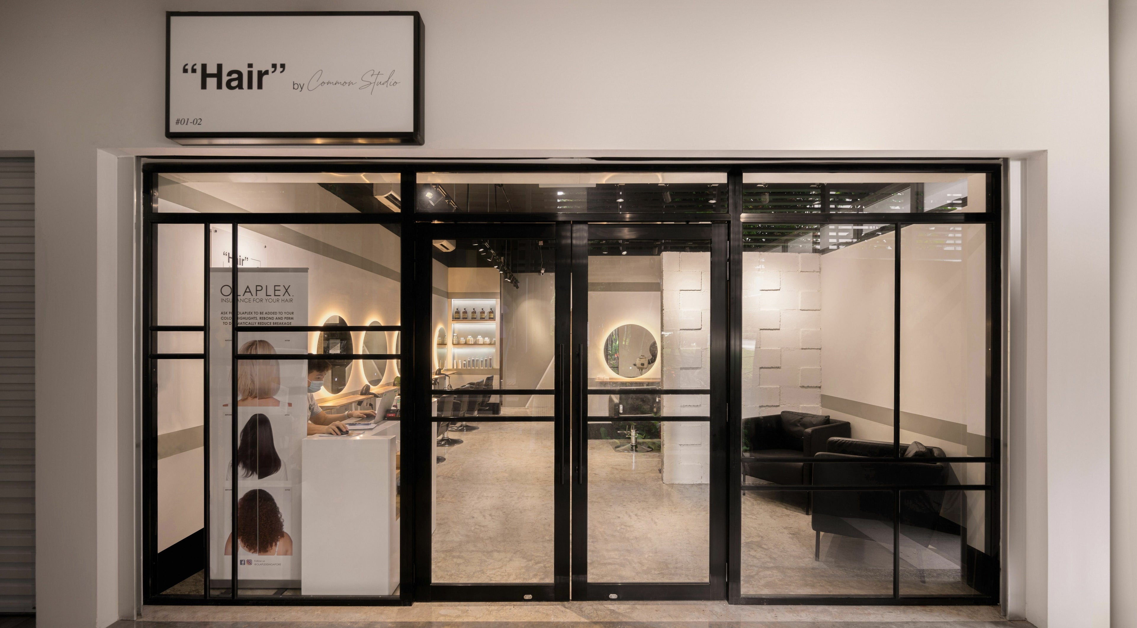 Elegant facade of Hair by Common Studio - Queenstown located in Singapore, Singapore, SG.