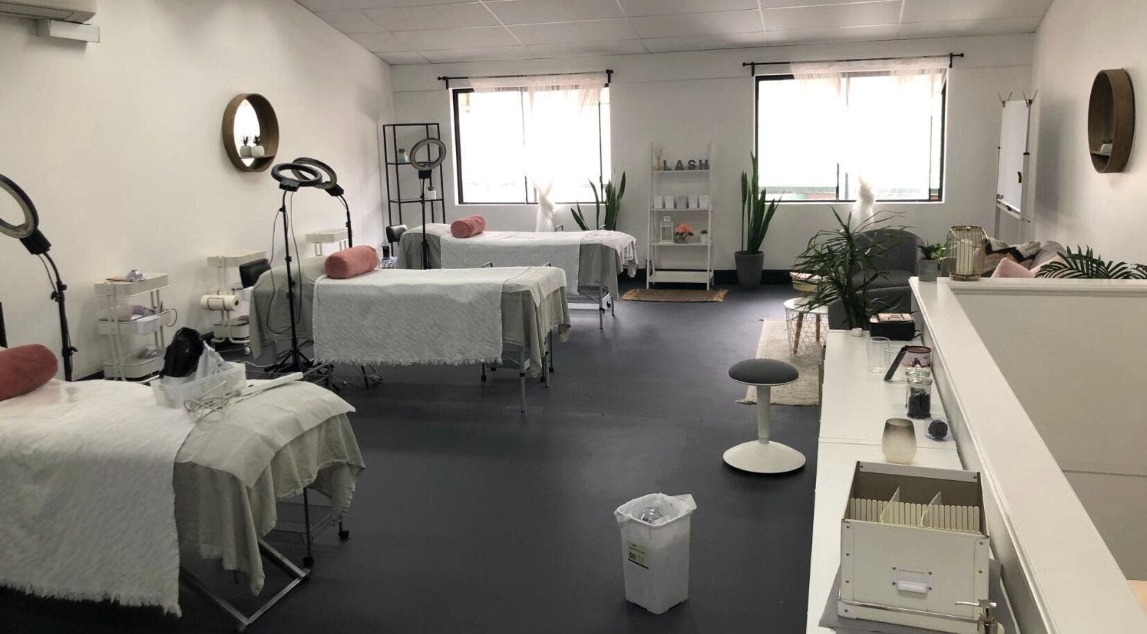 Modern treatment room at Sydney Teeth Whitening, Botany, New South Wales, AU, featuring sleek aesthetics and comfort.