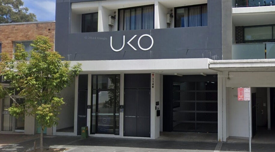 Front view of modern facade at Sydney Teeth Whitening in Botany, New South Wales, AU.