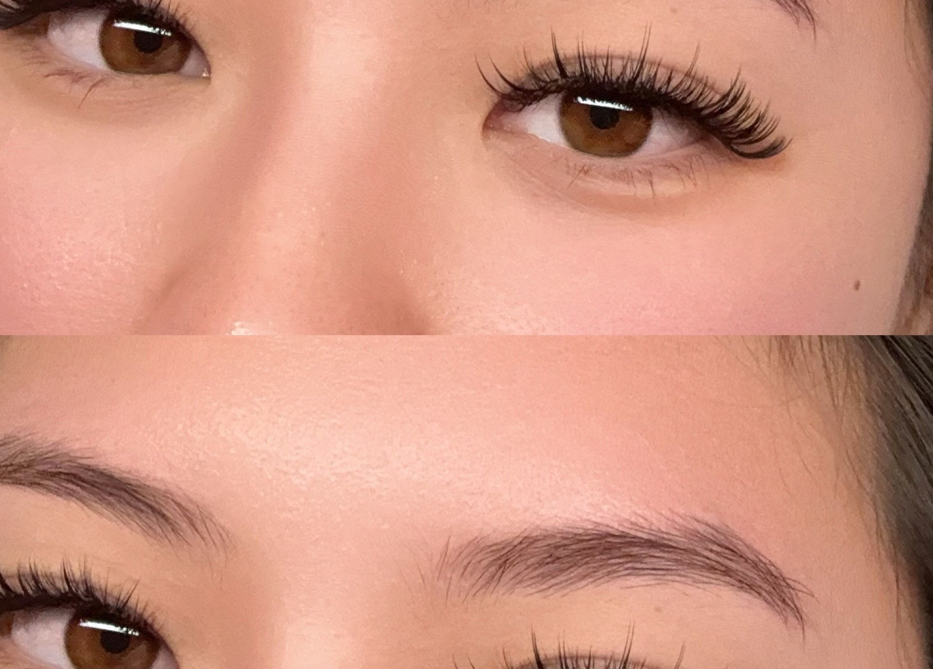 Close-up of stunning eyelash extensions at Lashes by Adelyn, Riverton, Western Australia, AU.