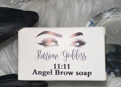 Angel Brow Soap by Russian Goddess Beauty, enhances brows in Melbourne, Victoria, AU.
