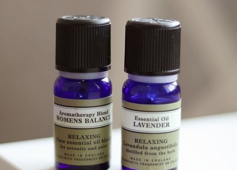 Aromatherapy oils at Innerspace Wellbeing, Leicester, England, GB, for relaxation and wellness.
