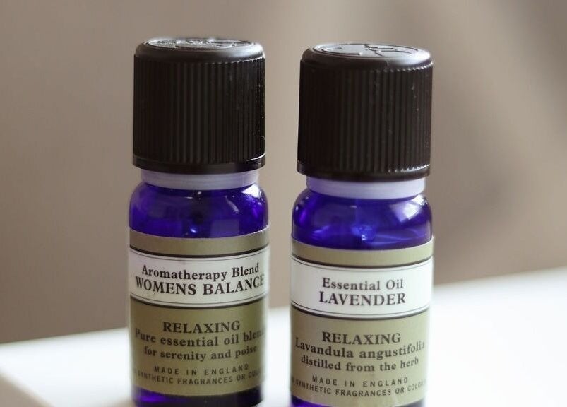 Aromatherapy oils at Innerspace Wellbeing, Leicester, England, GB, for relaxation and wellness.