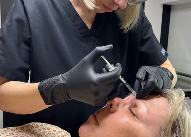 Aesthetic treatment at Sam Jane The Salon, Lostock Hall, England, GB, showcasing expert care.
