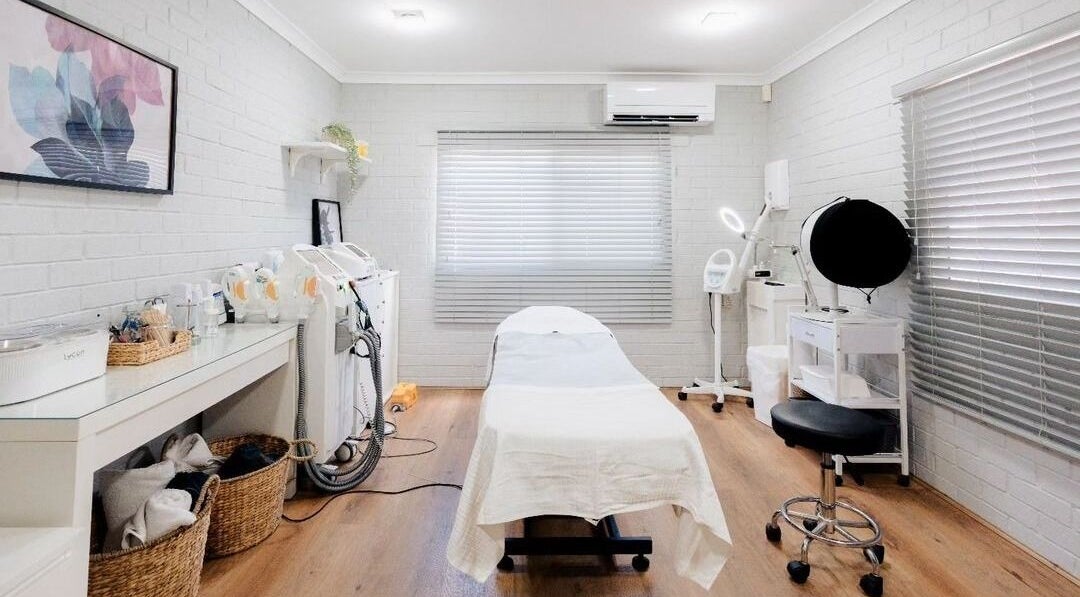 Modern treatment room at Loyal Beauty and Grooming, Scarborough, Western Australia, AU, showcasing equipment and serene decor.