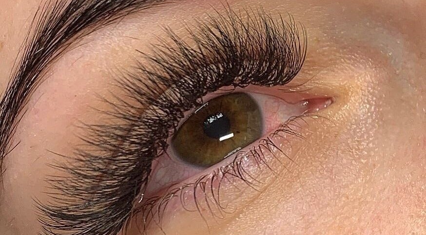 Close-up of expertly applied lashes at VL Lash Boutique, Innaloo, Western Australia, AU.