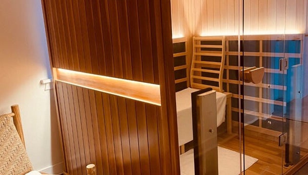 Luxurious sauna at Empowered Health and Performance, Woollahra, New South Wales, AU.