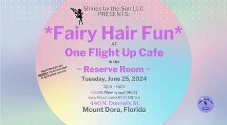 SBTS Fairy Hair ~ One Flight Up Cafe Reserve Room ~ Mt. Dora – obraz 3