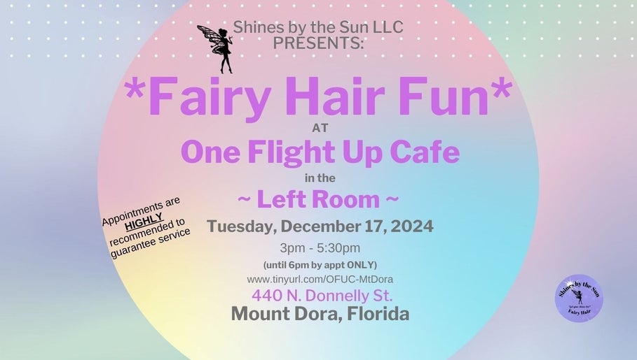 Immagine 1, SBTS Fairy Hair ~ One Flight Up Cafe Reserve Room ~ Mt. Dora