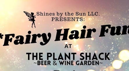 SBTS Fairy Hair at The Plant Shack ~ Cocoa event invitation with sparkling background in Cocoa, Florida, US.