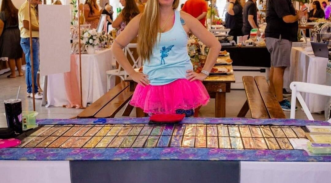 Colorful display at SBTS Fairy Hair at The Plant Shack ~ Cocoa, Cocoa, Florida, US event venue.