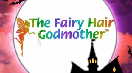The Fairy Hair Godmother logo with colorful fairy in High Point, North Carolina, US.