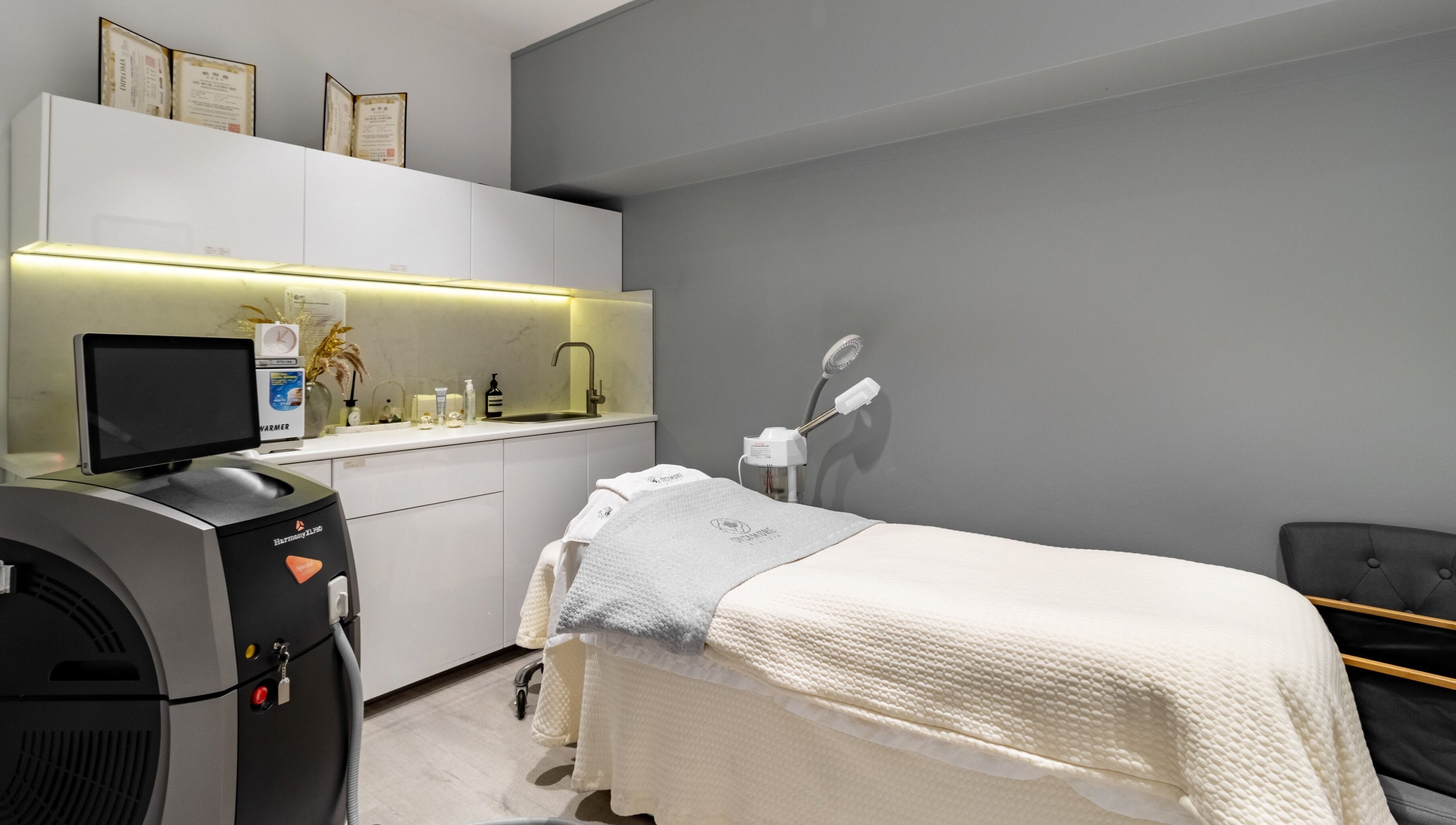 Modern treatment room at Sycamore Medi Spa - Civic in Canberra, Australian Capital Territory, AU.