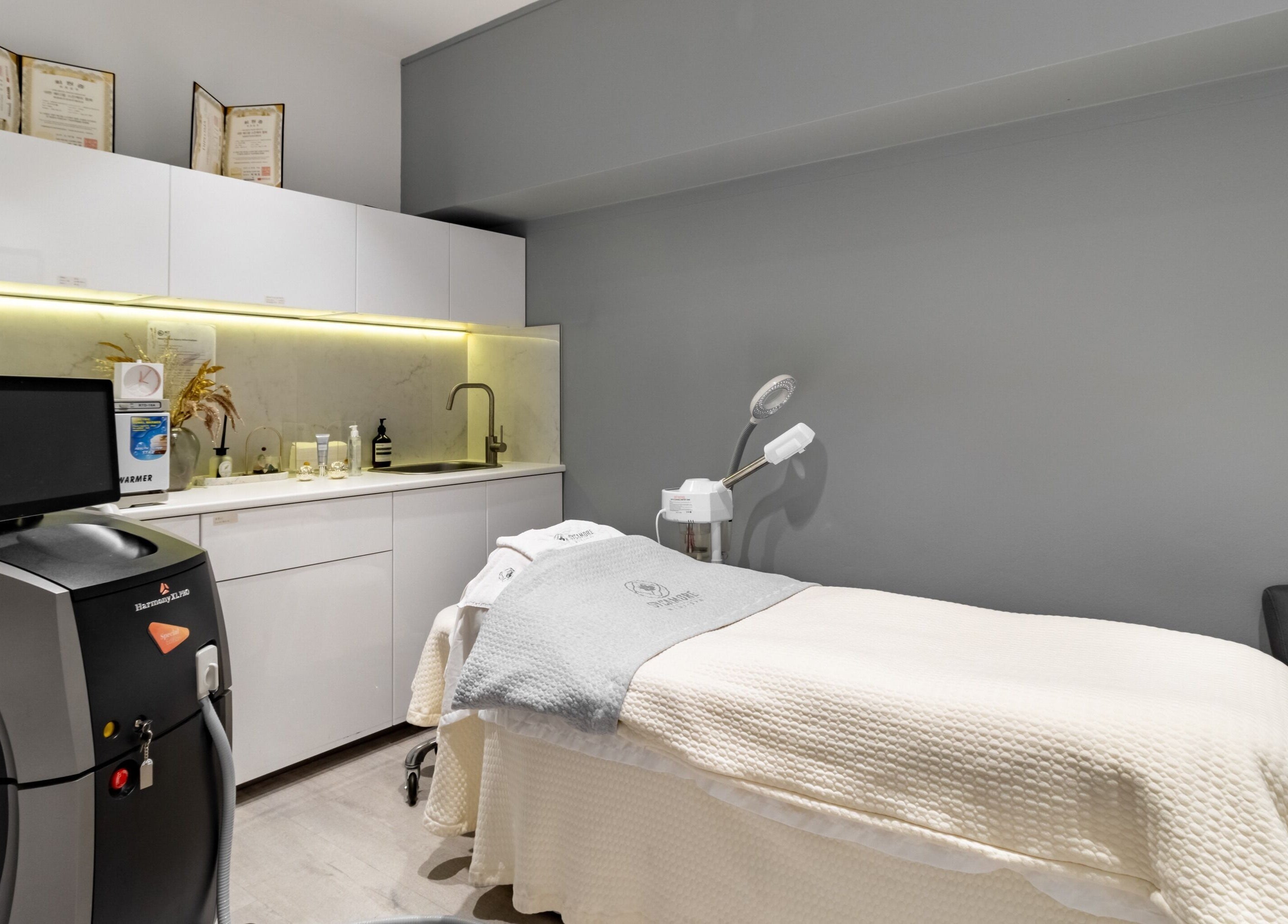 Modern treatment room at Sycamore Medi Spa - Civic in Canberra, Australian Capital Territory, AU.