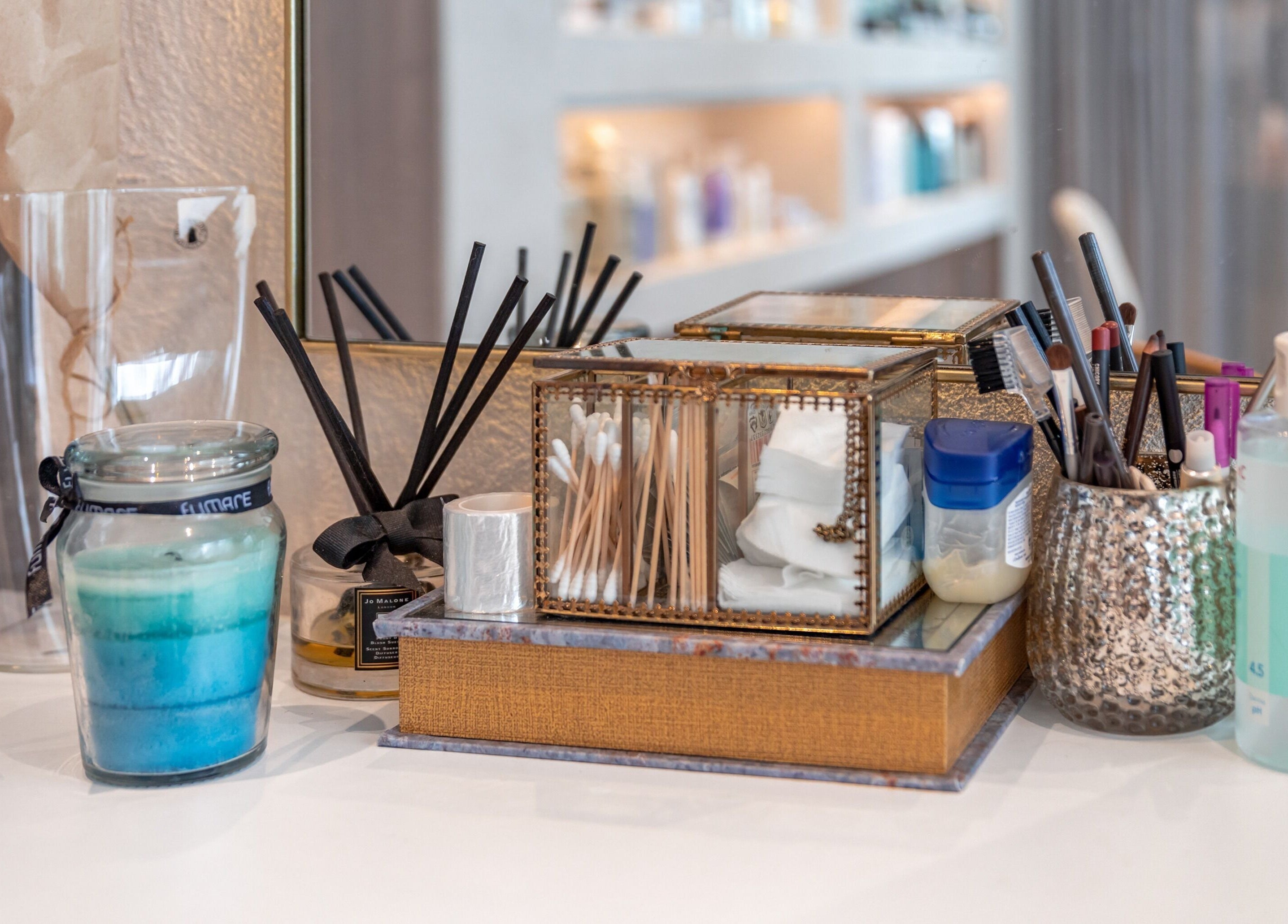 Beauty products display at Sycamore Medi Spa - Franklin, Australian Capital Territory, AU.