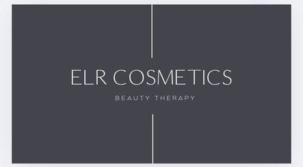 ELR Cosmetics logo on a sleek design in Liverpool, England, GB, highlighting beauty therapy.