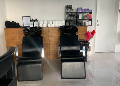 Modern wash stations at Trends Hair Beauty and Nails, Christchurch, Canterbury, NZ for premium hair care.