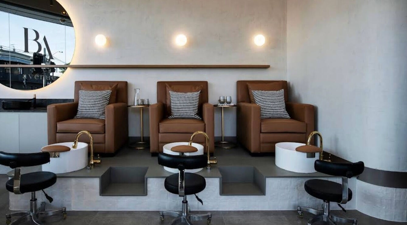 Luxurious pedicure chairs at Beauty Avenue, Alexandria, New South Wales, AU offering ultimate relaxation.