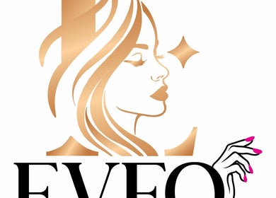 EveQ Beauty Lounge logo featuring a stylish profile in Willemstad, Curaçao, CW.