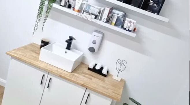 Elegant sink area at Unify Skin & Laser Clinic, Bathurst, New South Wales, AU showcases clean design.