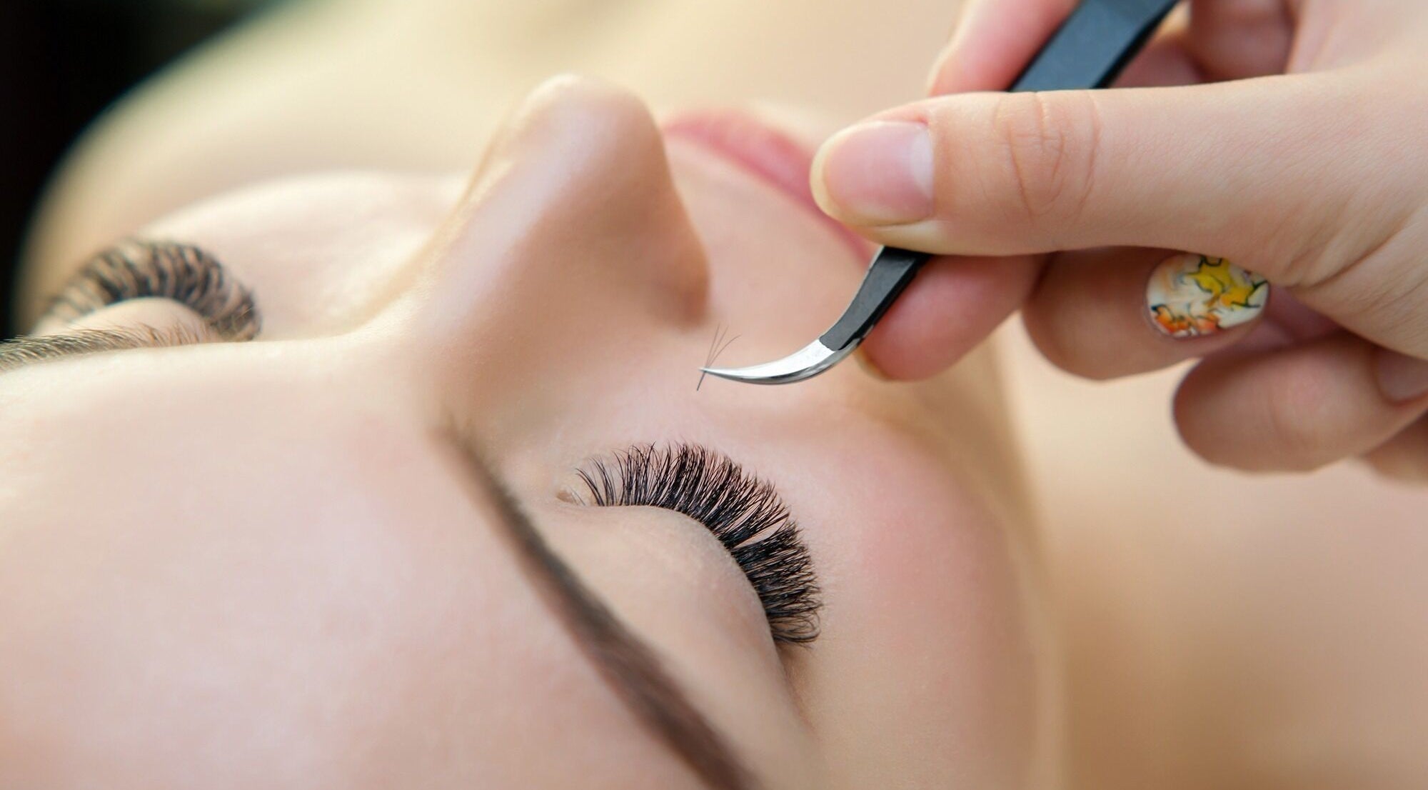Expert lash application at Beauty Overdose in Palmerston North, Manawatū-Whanganui, NZ, enhancing eye beauty.
