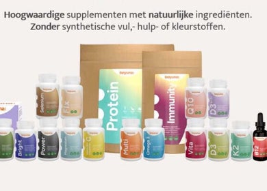 Supplementen bij BeautyWorkz, Burgh-haamstede, Zeeland, NL zorgen voor natuurlijke welzijnsverbetering.