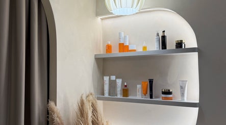 Elegant skincare product display at Cloud9 Beauty Bar (Hougang), Singapore, Singapore, SG.