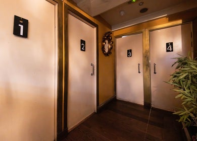 Tranquil massage rooms at Vavi Thai Massage Soho, London, England, GB offering a peaceful ambiance.