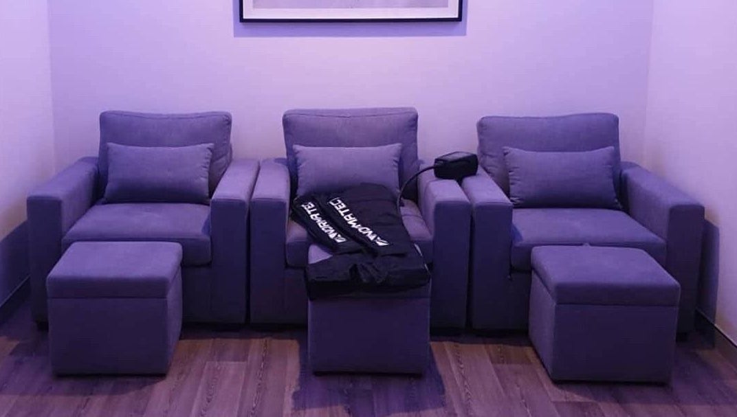 Cozy seating area at Feel Good Nation, Leichhardt, New South Wales, AU for ultimate comfort and relaxation.