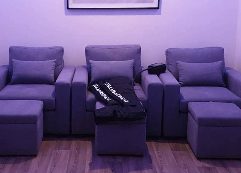 Cozy seating area at Feel Good Nation, Leichhardt, New South Wales, AU for ultimate comfort and relaxation.