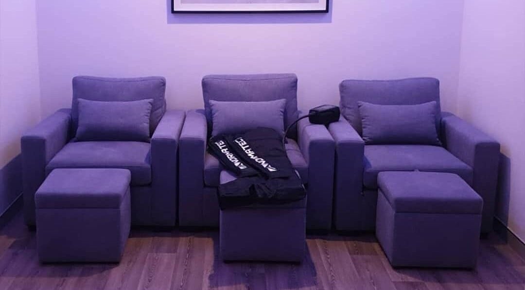 Cozy seating area at Feel Good Nation, Leichhardt, New South Wales, AU for ultimate comfort and relaxation.