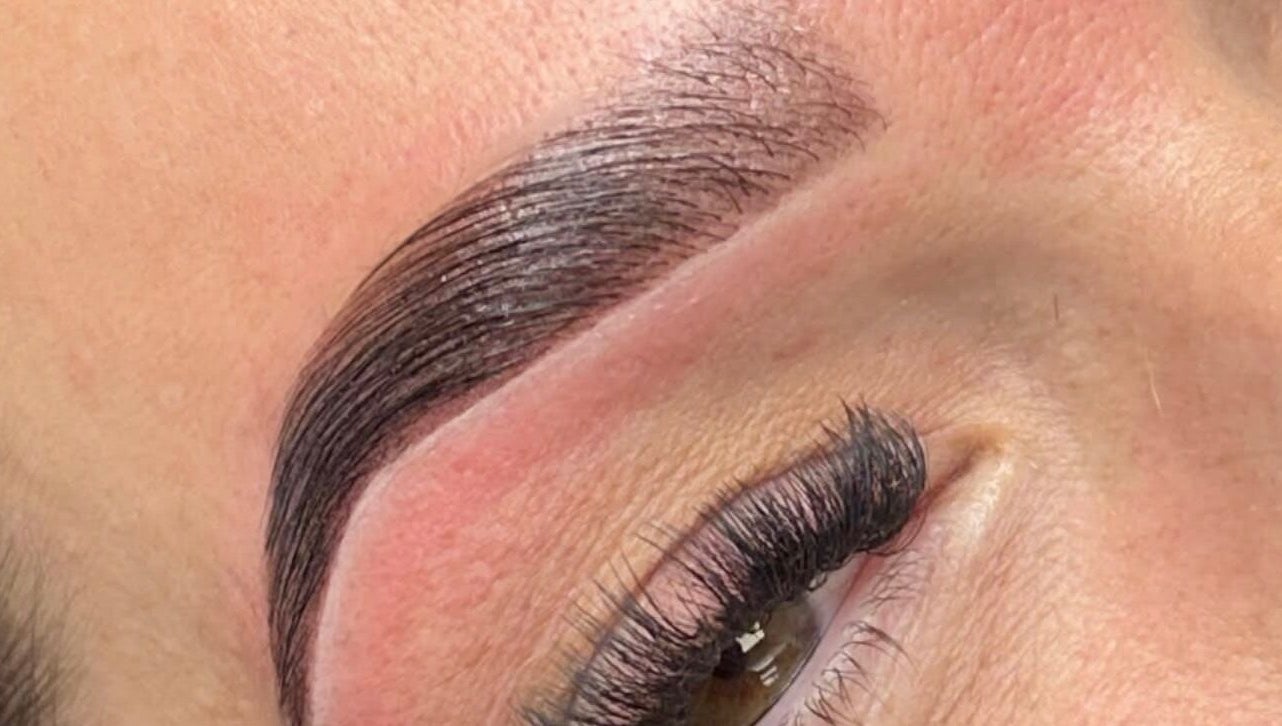 Expertly shaped eyebrows at Sophiesticated Beauty, Thatcham, England, GB.